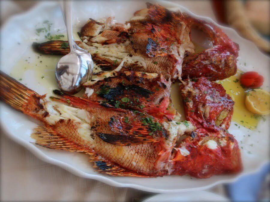 Croatian traditional fish dish in Croatia 