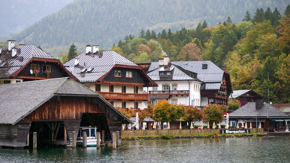 Views of the Historic Berchtesgaden Town Center