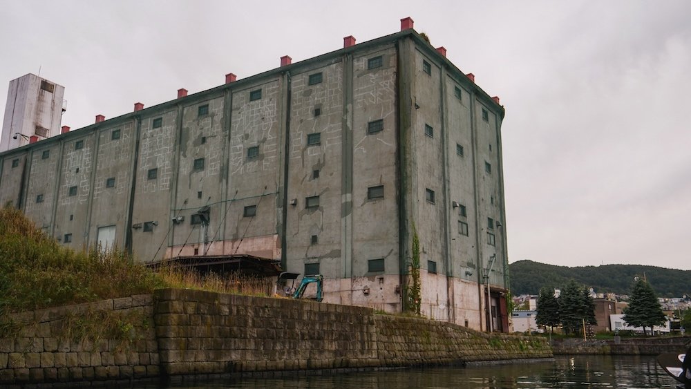 Vintage Canning Building In Otaru, Japan