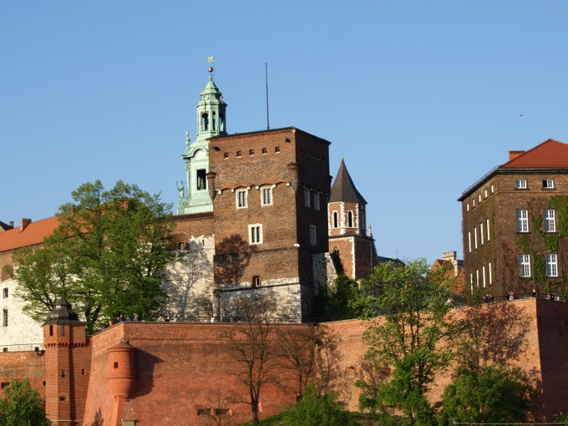 Wawel Hill in Krakow, Poland 