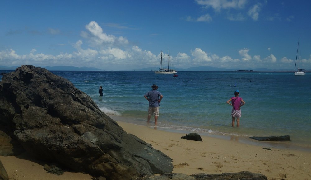 We had roughly one hour to enjoy our time on the first beach before we headed in for a buffet lunch feast