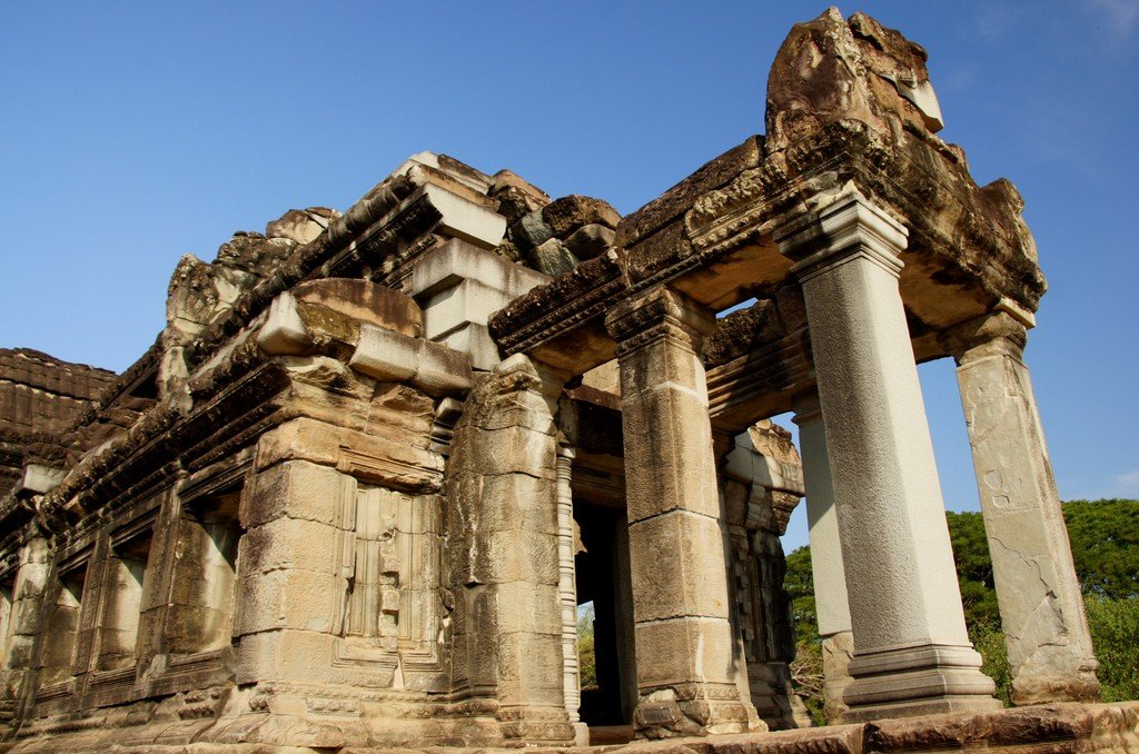 When visiting Angkor Wat it's a great idea to wander around the peripheral areas 