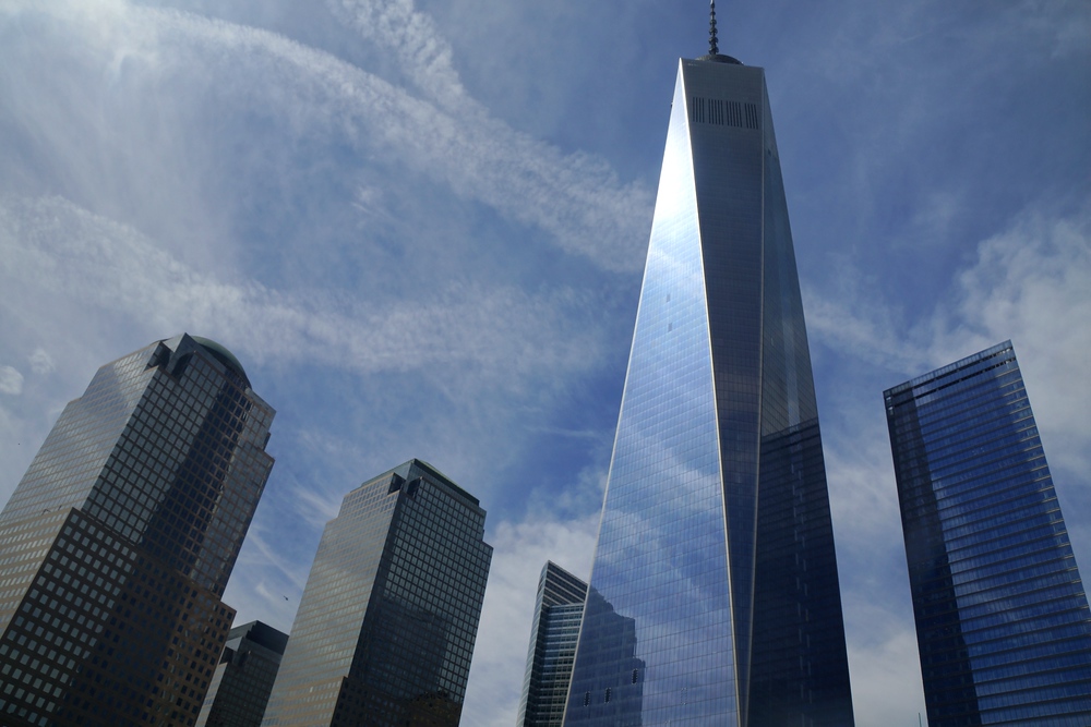 World Trade Center Memorial building in New York City